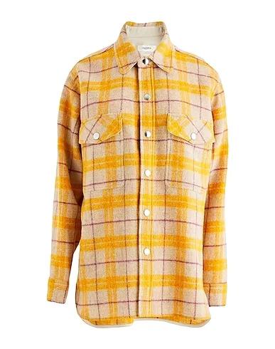 Yellow Flannel Checked shirt