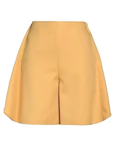 Yellow Gabardine Shorts & Bermuda