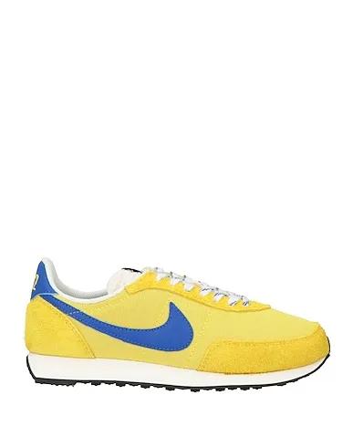 Yellow Gabardine Sneakers