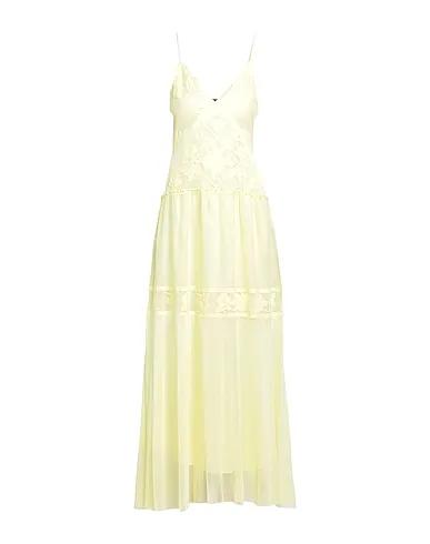 Yellow Gauze Long dress