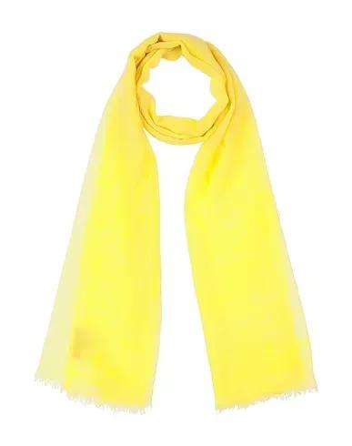 Yellow Gauze Scarves and foulards