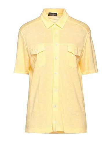 Yellow Jersey Linen shirt