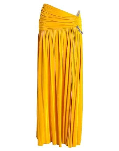 Yellow Jersey Maxi Skirts