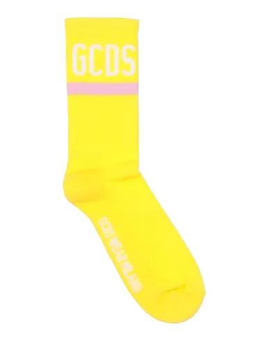 Yellow Knitted Short socks