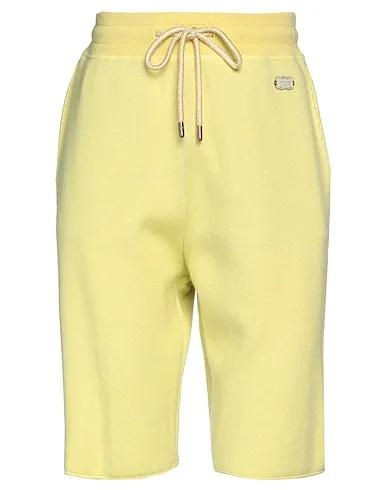Yellow Knitted Shorts & Bermuda