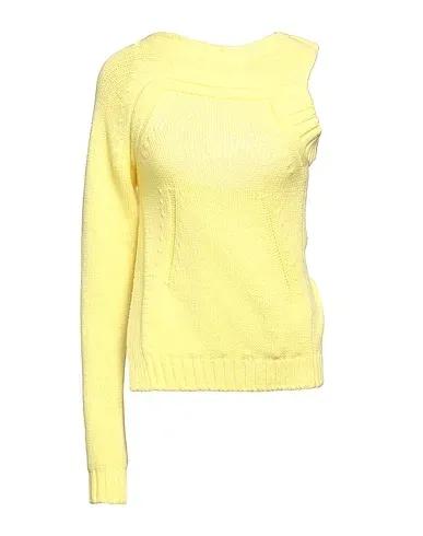 Yellow Knitted Sleeveless sweater