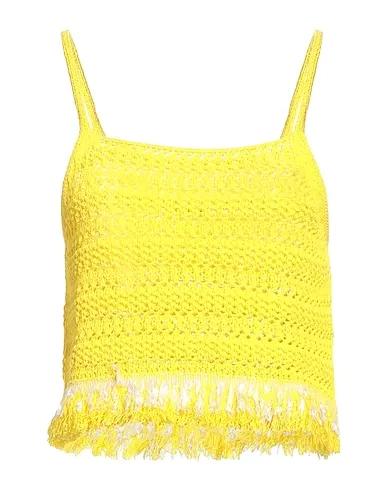Yellow Knitted Top