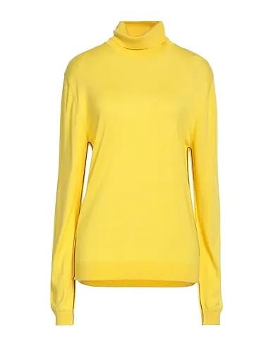 Yellow Knitted Turtleneck