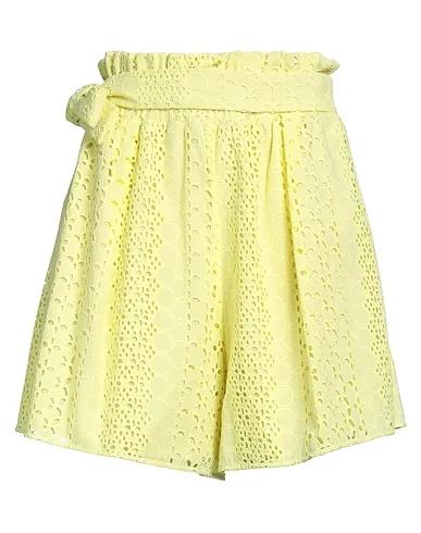 Yellow Lace Shorts & Bermuda