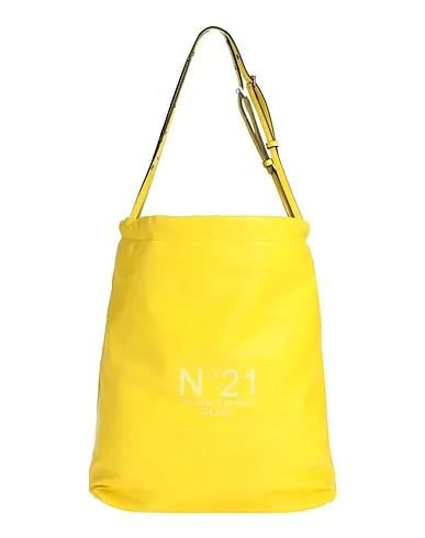 Yellow Leather Shoulder bag