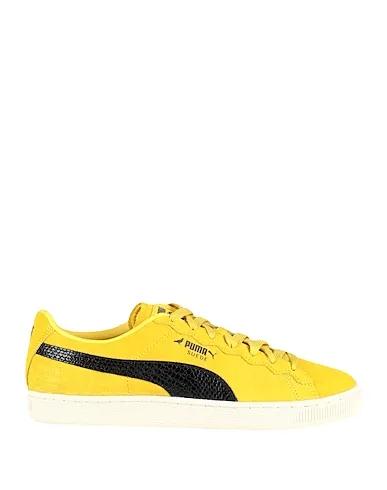 Yellow Leather Sneakers Suede STAPLE