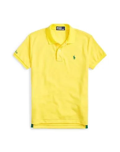 Yellow Piqué Polo shirt THE EARTH POLO
