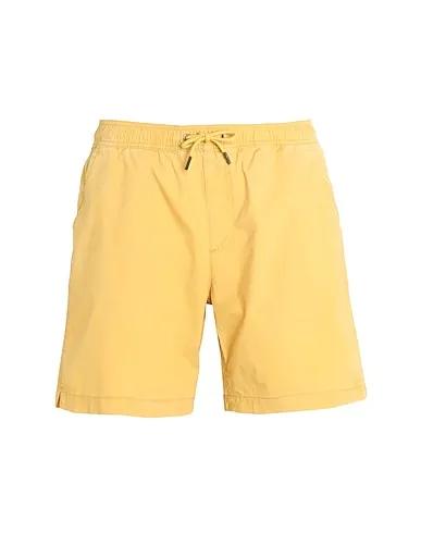 Yellow Plain weave Swim shorts QS Shorts Taxer WS
