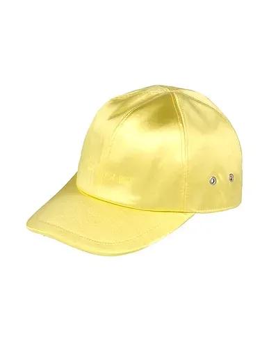 Yellow Satin Hat