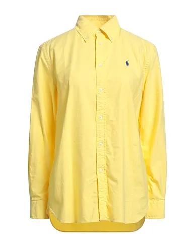Yellow Solid color shirts & blouses Relaxed Fit Oxford Shirt
