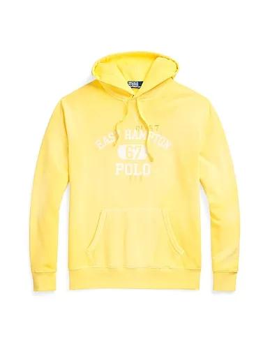 Yellow Sweatshirt Hooded sweatshirt GRAPHIC FLEECE HOODIE
