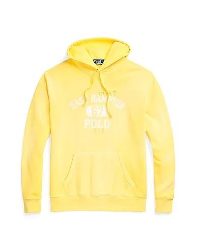 Yellow Sweatshirt Hooded sweatshirt GRAPHIC FLEECE HOODIE