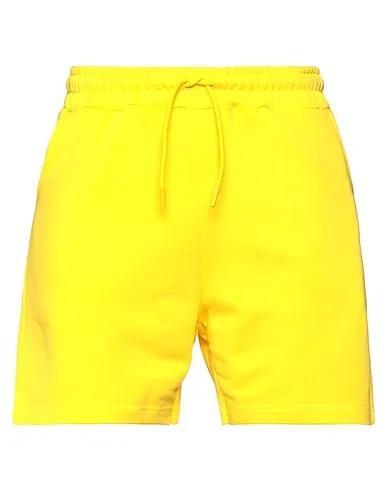 Yellow Sweatshirt Shorts & Bermuda