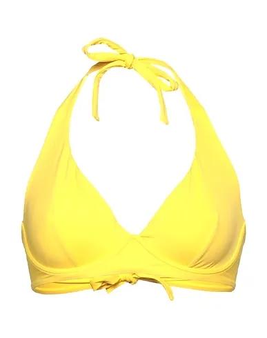 Yellow Synthetic fabric Bikini