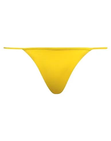 Yellow Techno fabric Bikini