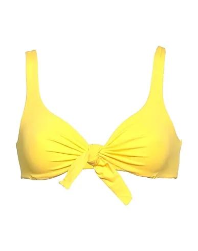 Yellow Techno fabric Bikini