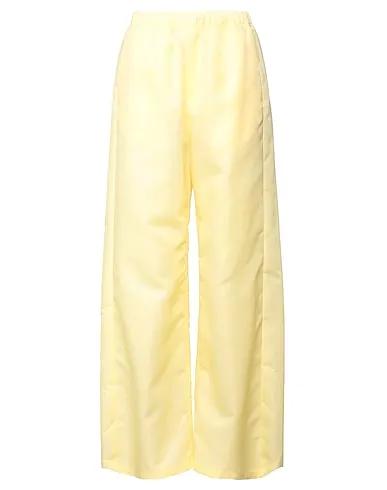 Yellow Techno fabric Casual pants