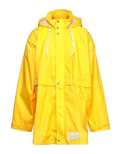 Yellow Techno fabric Coat
