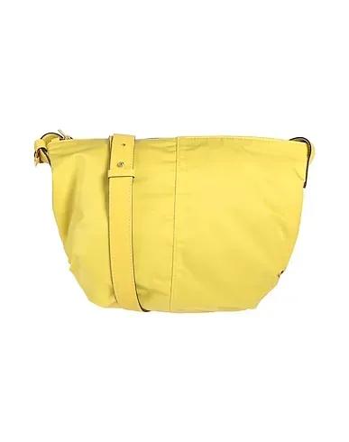 Yellow Techno fabric Cross-body bags