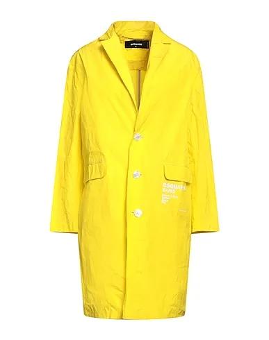 Yellow Techno fabric Full-length jacket