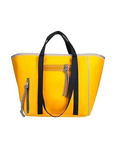 Yellow Techno fabric Handbag