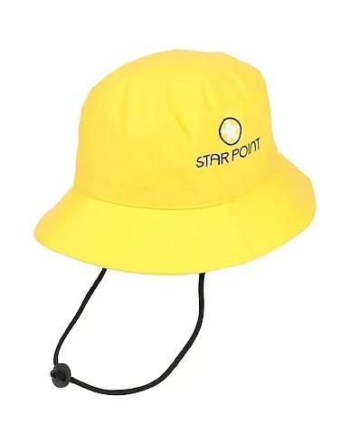 Yellow Techno fabric Hat