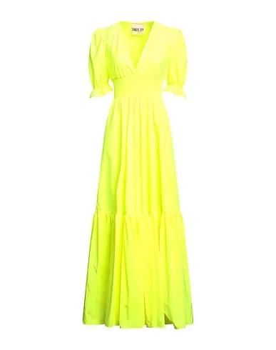 Yellow Techno fabric Long dress