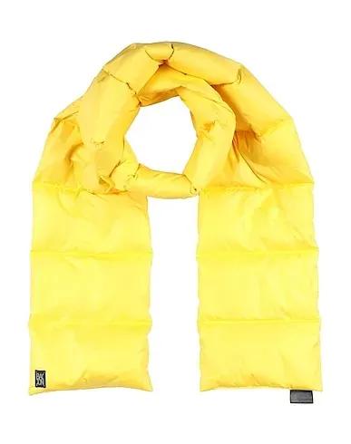 Yellow Techno fabric Scarves and foulards