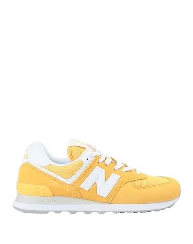 Yellow Techno fabric Sneakers 574