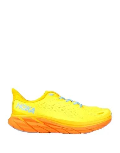 Yellow Techno fabric Sneakers CLIFTON 8 MEN'S