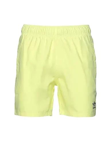 Yellow Techno fabric Swim shorts ESSENTIALS SS 

