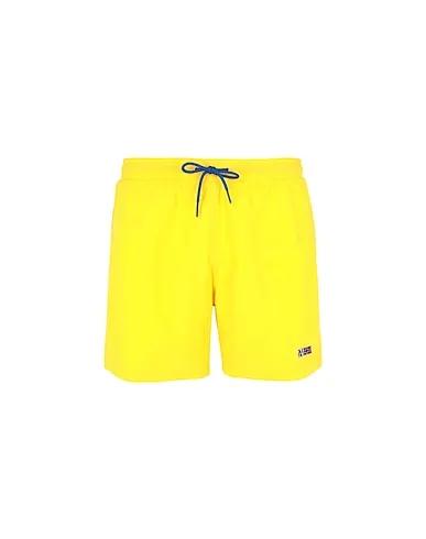 Yellow Techno fabric Swim shorts VILLA 2 