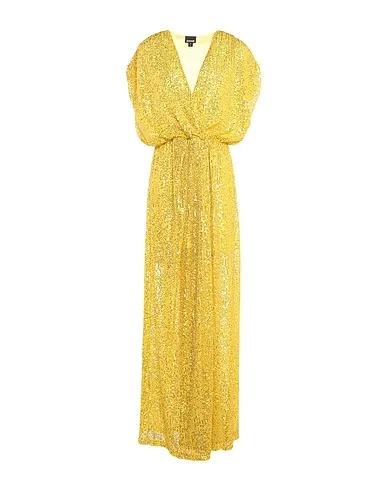 Yellow Tulle Long dress