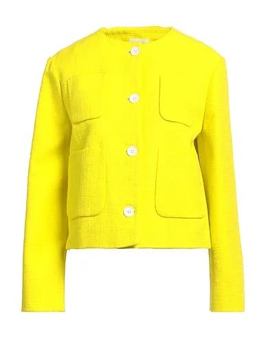 Yellow Tweed Blazer
