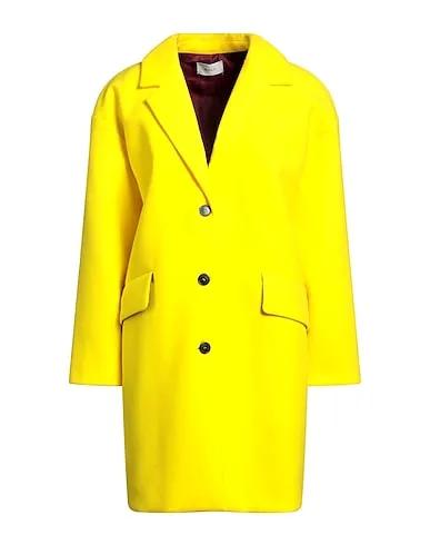 Yellow Velour Coat