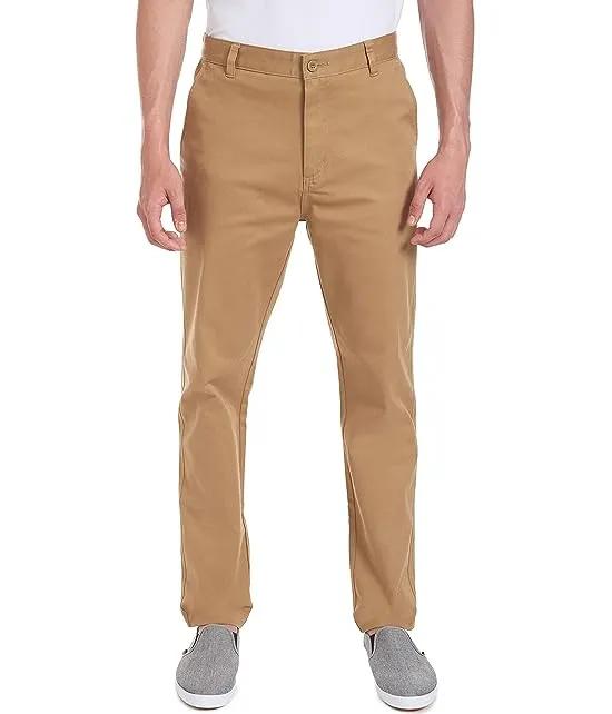 Young Men's Uniform Flat Front Stretch Twill Pant