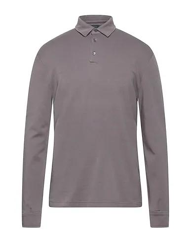 ZANONE | Grey Men‘s Polo Shirt