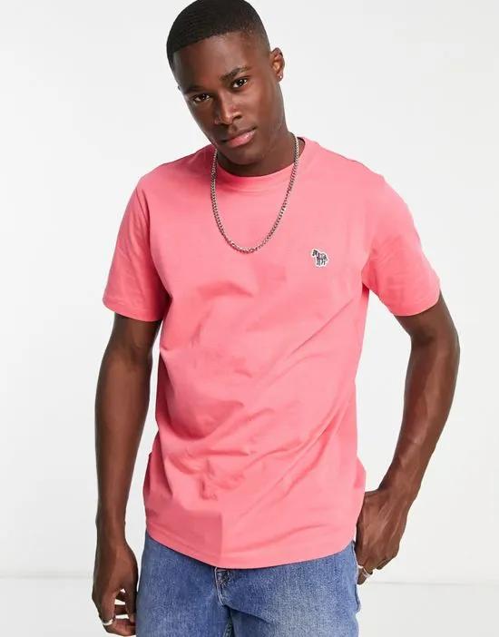 zebra t-shirt in pink