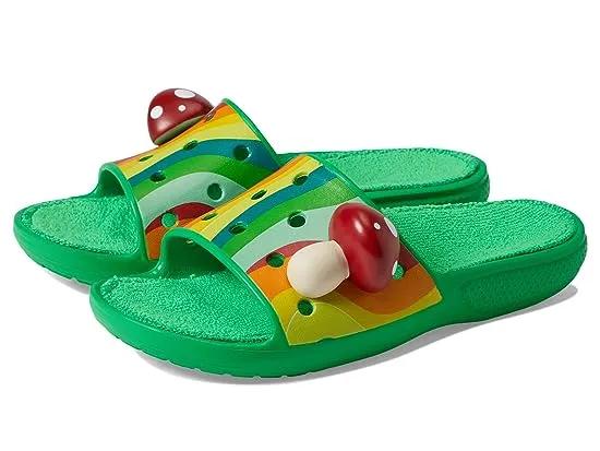 Zen Garden Sensory Classic Crocs Terry Cloth Slide
