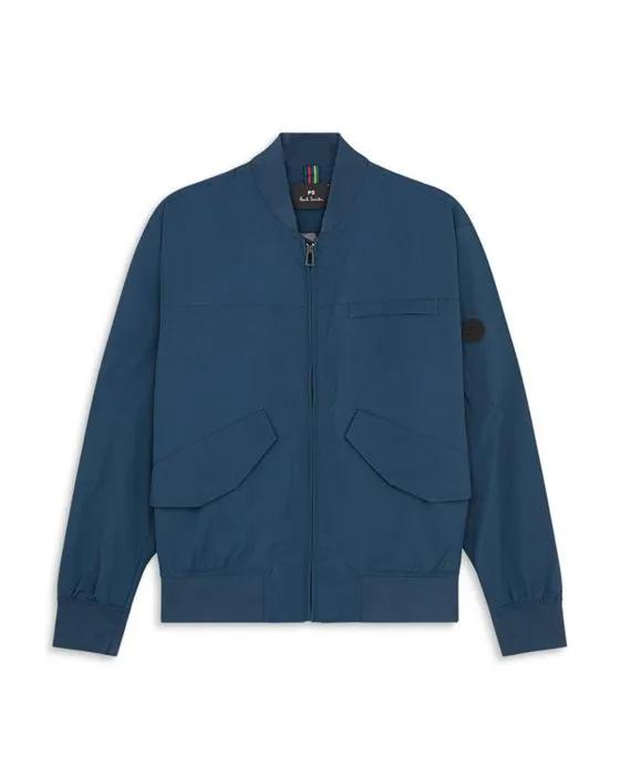 Zip Front Flap Pocket Jacket