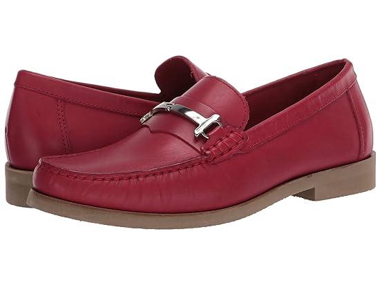 Mens Leather Made in Brazil Lightweight Loafer with Bit Buckle
