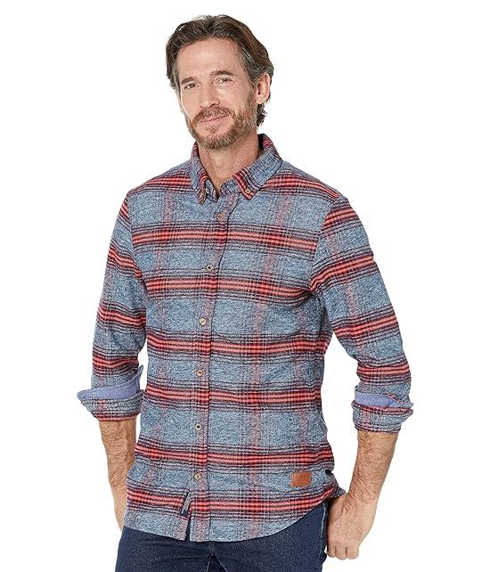 Regular Fit-Striped Flannel Shirt