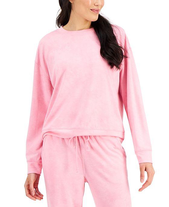 Super Soft Crewneck Pajama Top, Created for Macy's