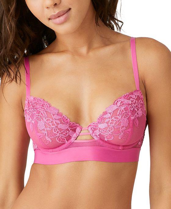 Women's Opening Act Lingerie Lace Unlined Underwire Bra