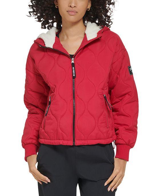 Women's Lightweight Quilted Hooded Jacket